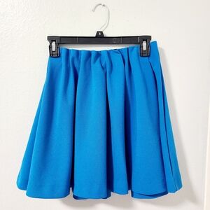 Preppy Girly Pop Blue Women's Mini Skirt